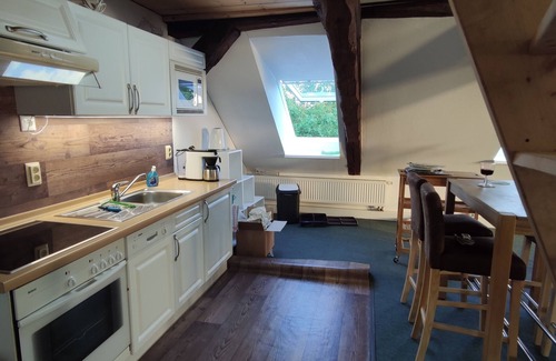 Schwerin Apartment | Large loft apartment, private entrance, e-charging station and free parking space