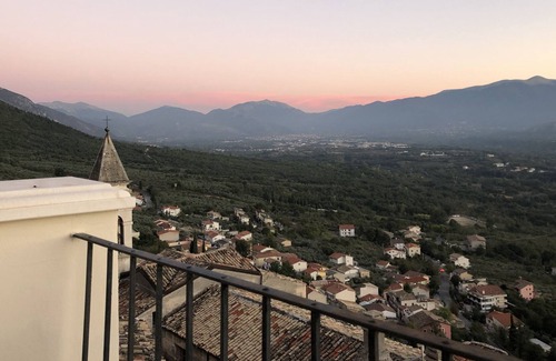 Roccacasale House | Large Medieval house in National Park, super view.