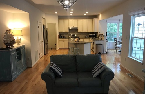Egg Harbor Township House | Large Modern Home with Yard, 4 Bedrooms, 2.5 Baths and 6 Beds near Jersey Shore