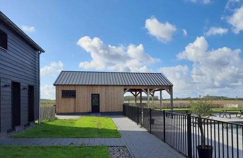 Groede House | Large modern holiday home with pool close to the beach