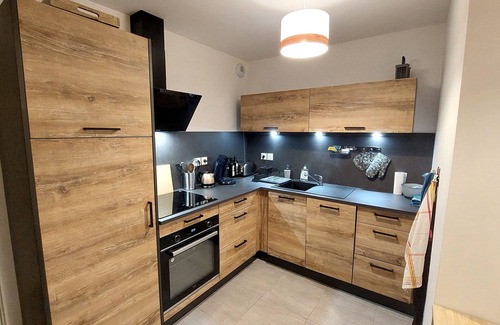 Monetier-les-Bains Apartment | Large new T2 with terrace: le dahu perché