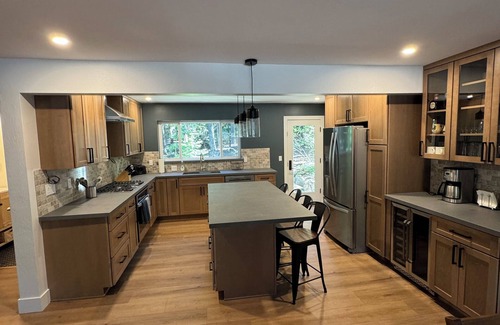 South Lake Tahoe House | Large, newly renovated home, centrally located and backs up to forest!
