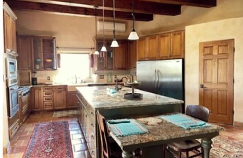 Lamy House | Large private, high end home with sweeping views on 13 acres.