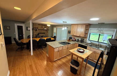 Robbinsville House | Large private home on wooded acreage