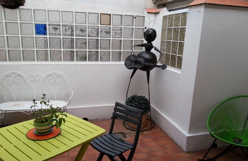 Perpignan Apartment | large room for rent with terrace and garage, downtown Perpignan