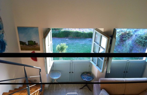 Calambrone Apartment | large terrace overlooking the sea and the sand dunes