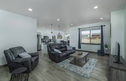 Bozeman House | Large Townhome, fenced yard, 4 miles to downtown & MSU, A/c, walking trails