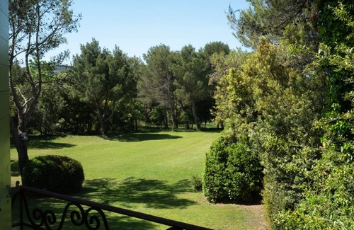 Pont Royal Villa | Large upscale property, 8 bedrooms 7 bathrooms,heating pool,sauna,air cond.,Golf