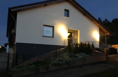 Berlingen Apartment | Large vacation apartment on the outskirts with heated whirlpool
