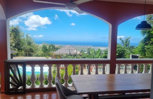 La Riviere Saint-Louis House | Large Villa and Bungalows in a Creole Garden with Swimming Pool and Panoramic View