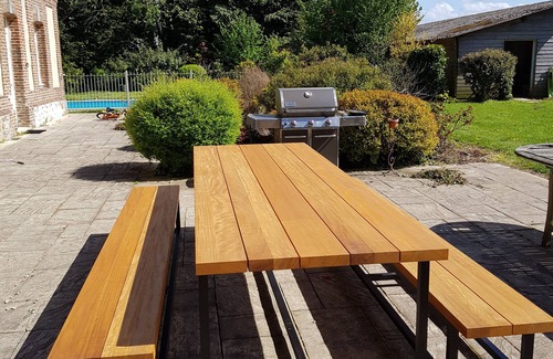 Ouainville House | Large warm longhouse, ideal for meeting with friends or family