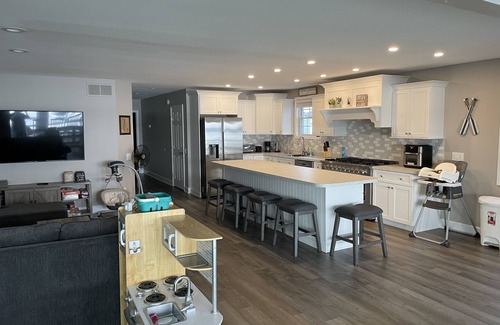 Lakeville House | Large Waterfront Home at the North End of Conesus Lake with Garage Game Room!