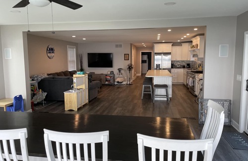 Lakeville House | Large Waterfront Home at the North End of Conesus Lake with Garage Game Room!