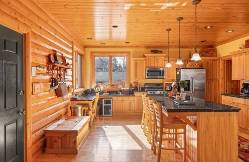 Ripon House | Large, woodsy retreat with incredible sunset views on Green Lake