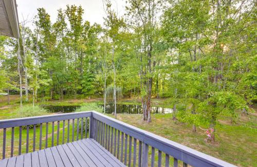 New Albany House | Large Yard with Pond Family Retreat in New Albany!