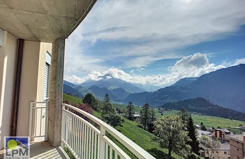 Leysin Apartment | Larges Horizons 212 Nice 3 rooms apartment, 80m2 (max. 5 people) in 1st floor of a residence at abou