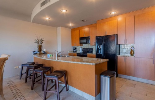 Puerto Penasco Condo | Las Palomas 1st Floor Beauty-Steps to Lazy River and Beach