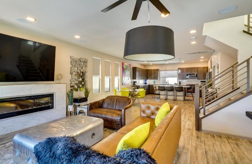 Enterprise House | Las Vegas Home with Terrace about 10 Mi to the Strip!