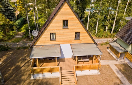 Gorden-Staupitz House | lauch3.de - blue vacation home by the lake