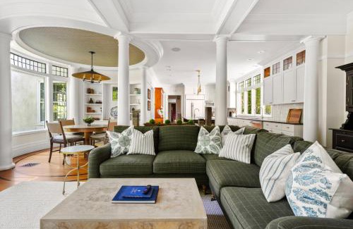 Dedham House | Lavish Boston Mansion Pool, Gardens, Games, Pond!