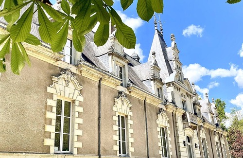 Bouchemaine Bed & Breakfast | Lavishly decorated double room at Château Le Fresne
