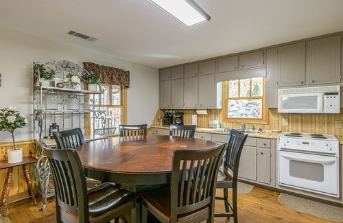 Helen Cabin | Lazy River Days - Riverfront cabin w/Amazing Views in Downtown Helen