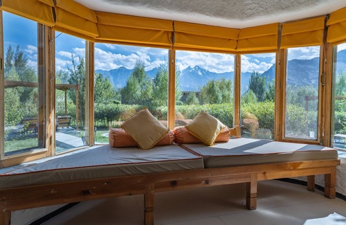 Nubra Valley Hotel | Lchang Nang Retreat - The House of Trees