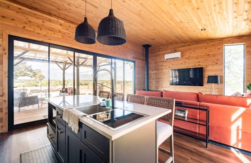 Liberty Hill Cabin | LD Ranch - Views, Modern, Lux, Farm Life, Romance!