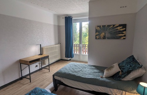 Lully Hotel | Le Balandri - Twin room halfway between Annemasse and Thonon