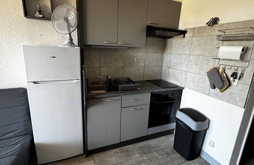 Le Barcares Apartment | Le Barcarès, 2 rooms, 6 people with terrace and view of the marine lake