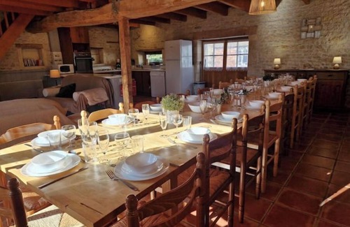 Saint-Crepin House | Le Bois Fleuri Gîte Campagne 8 People Pool