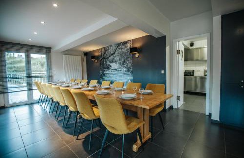 Longfaye House | Le Bonheur de la Cascade 24 pers - Malmedy, wellness, jardin, confort