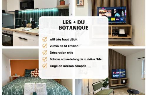 Saint-Medard-de-Guizieres Apartment | Le Botanique