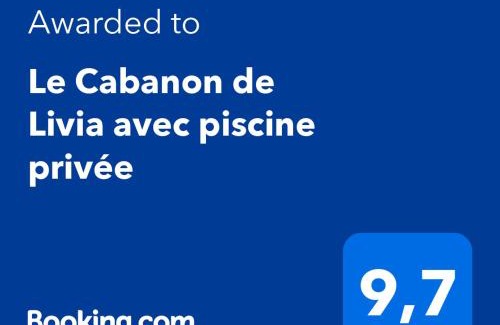 Cucuron House | Le Cabanon de Livia avec piscine privée
