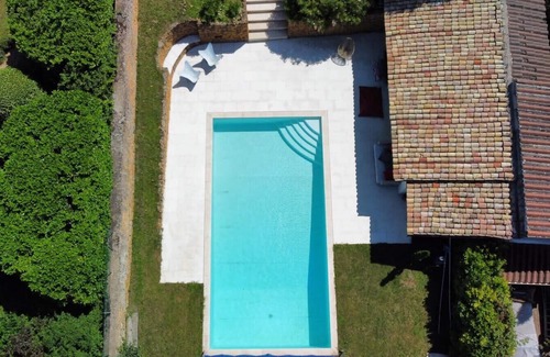 Saint-Didier-au-Mont-d'Or Villa | Le Cerf - House with view and swimming pool