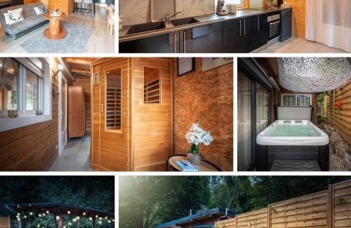 La Celle-sous-Gouzon Ski Chalet | Le Chalet des Pins avec Spa et Sauna