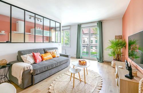 Serris Apartment | Le Chaleureux - 5 min Disneyland - Parking - Netflix - Wifi