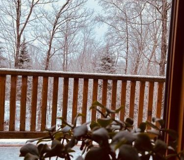 Val-des-Lacs Ski Chalet | Le Charme BabyFoot SPA SmarTV Retreat Private domain