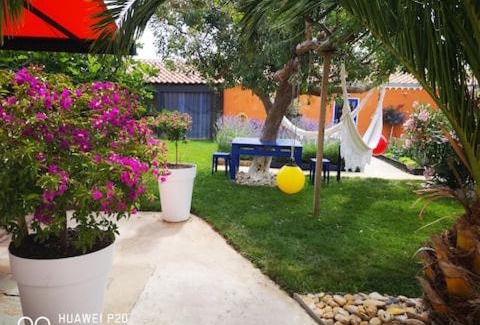 Beauvoir-sur-Mer House | Le chat bleu suite parentale chez l habitant cuisine partagée