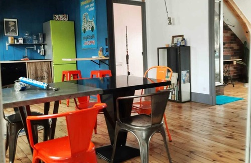 Cœur de Ville Apartment | Le CHIC BROC GROUND * 60 m2, a change of scenery guaranteed! 2 Bdrm -3 Pers - Fully equipped *