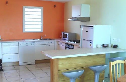 Piton Saint-Leu House | Le Choca bleu, quiet villa, covered terrace with magnificent ocean view