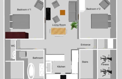 Cernay Apartment | Le cinquante-deux appartement de Charme