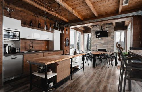 Saint Come Ski Chalet | Le Club House - Roof Jacuzzi