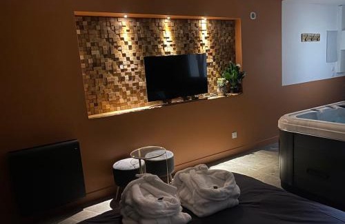 Annoeullin Apartment | Le Cocoon Evasion Spa Jacuzzi