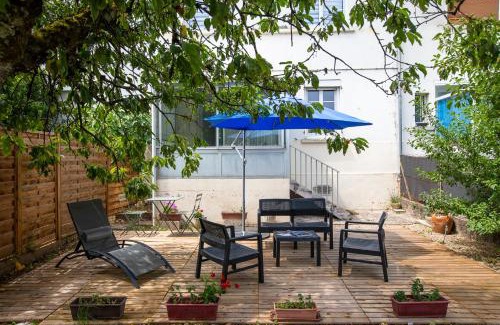 Besancon Apartment | Le coquet chez Maguy Maison de ville avec jardin