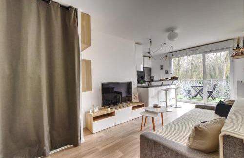 Villepinte Apartment | Le Cosy De l'Ourcq T2 40m2 20 min de Paris