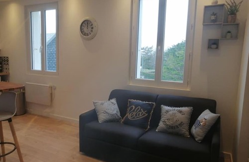 Hauteville-sur-Mer Apartment | Le Courlis, à deux minutes de la plage