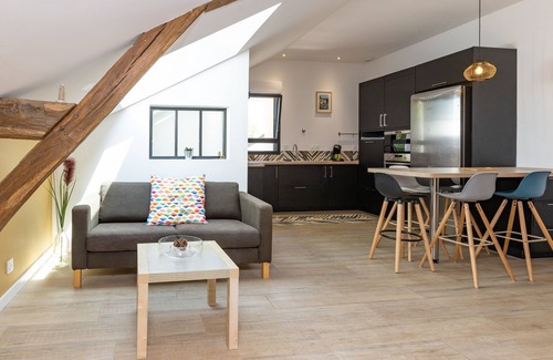 La Chapelle-Thouarault Apartment | Le Cri de la Chouette - Appt avec terrasse