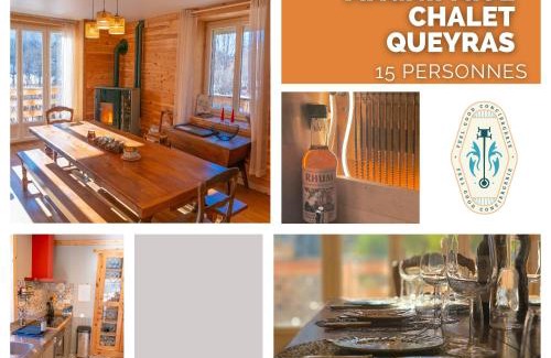 Aiguilles Ski Chalet | Le Cru'Queyras vit! Élégant chalet lumineux 15pers - Aiguilles - Queyras