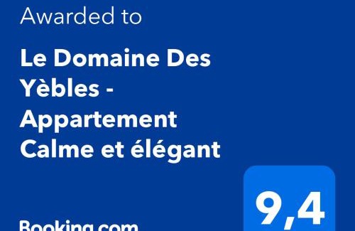 Avon Apartment | Le Domaine Des Yèbles - Appartement Calme et élégant